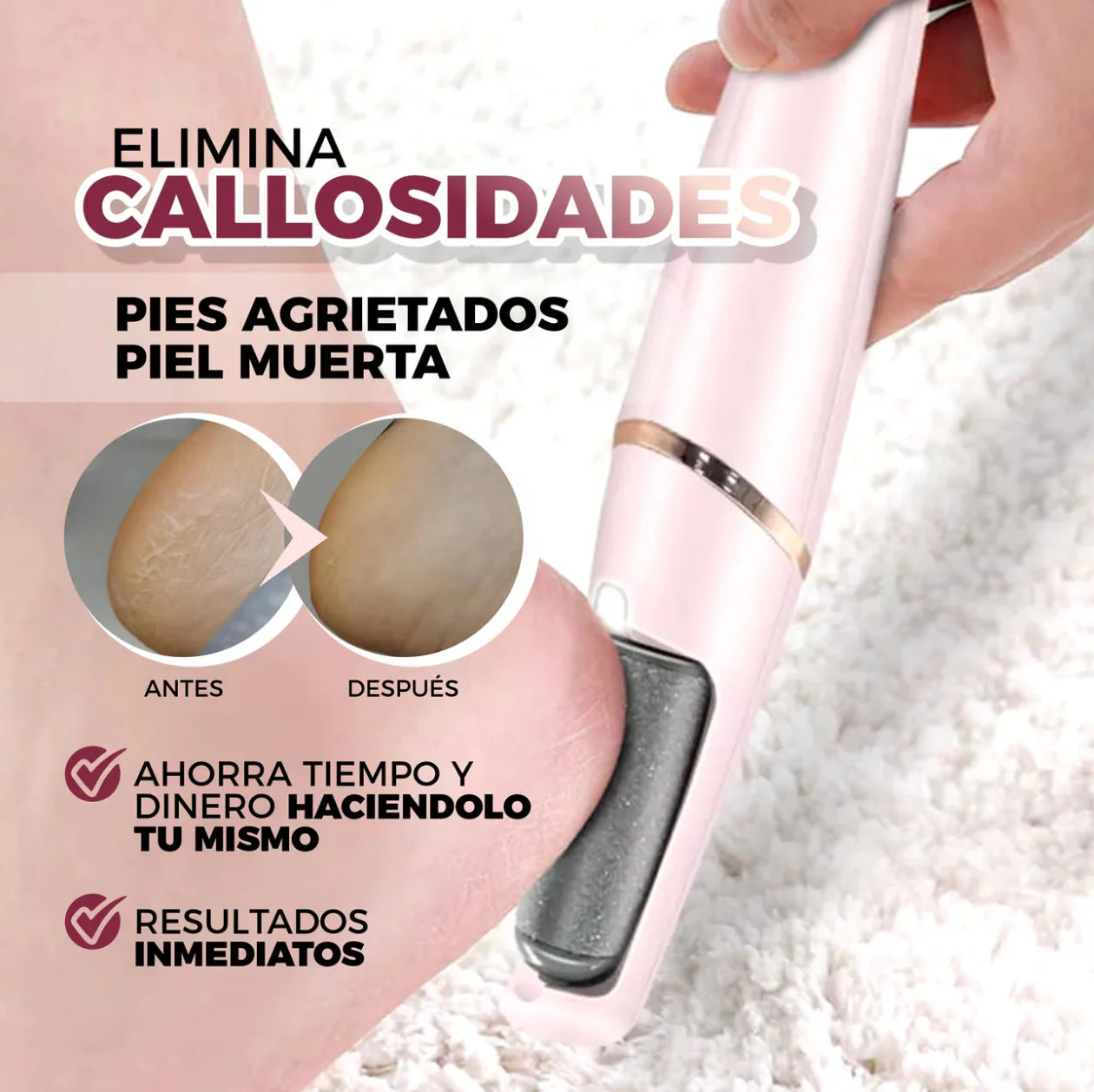 Lima de Pies Eléctrica Profesional | OptiStore™