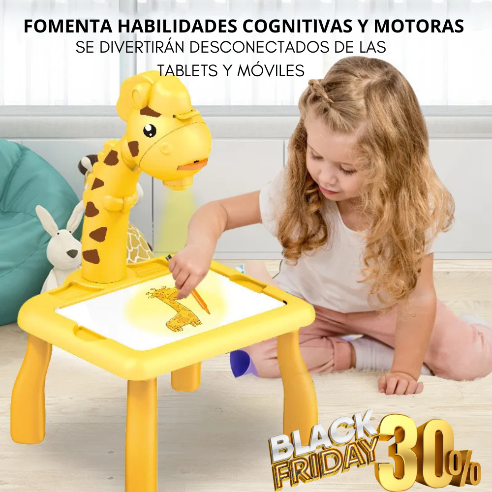 Mesa Infantil Con Proyector LED